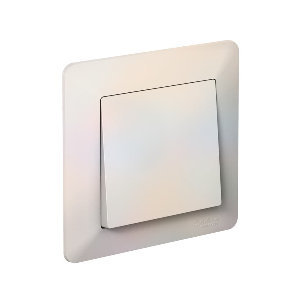 Systeme Electric AtlasDesign Air Жемчуг/дымчатый белый Рамка 1-ая — миниатюра 2