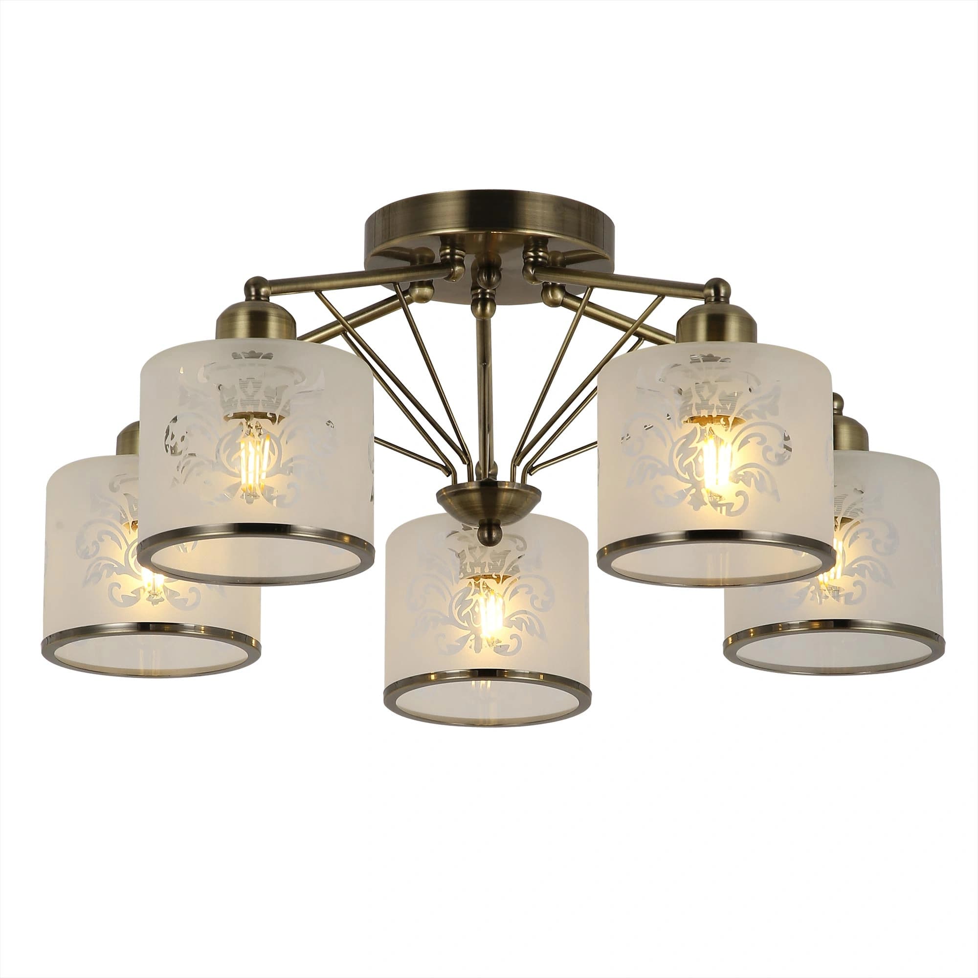 Citilux CL172153 Тулон Бронза Люстра — миниатюра 1