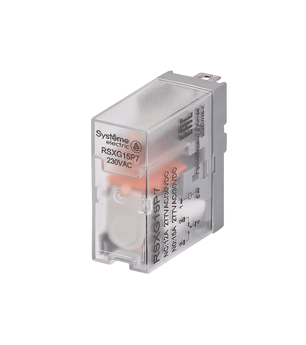 Systeme Electric Реле 12A 1CO 230VAC