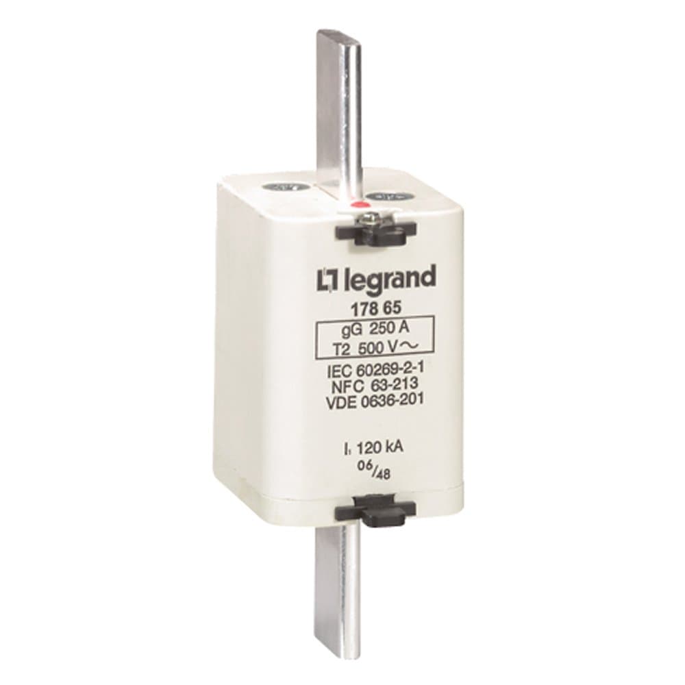 Legrand Предохранитель типа gG размер 2 с индикатором 250 A 017865
