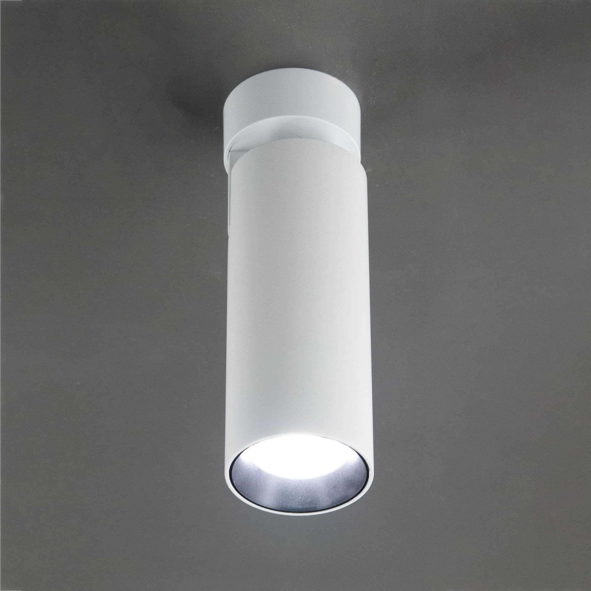 Citilux CL01B120 Тубус Белый Светильник Настенно-потолочный 12W*3000K — миниатюра 3