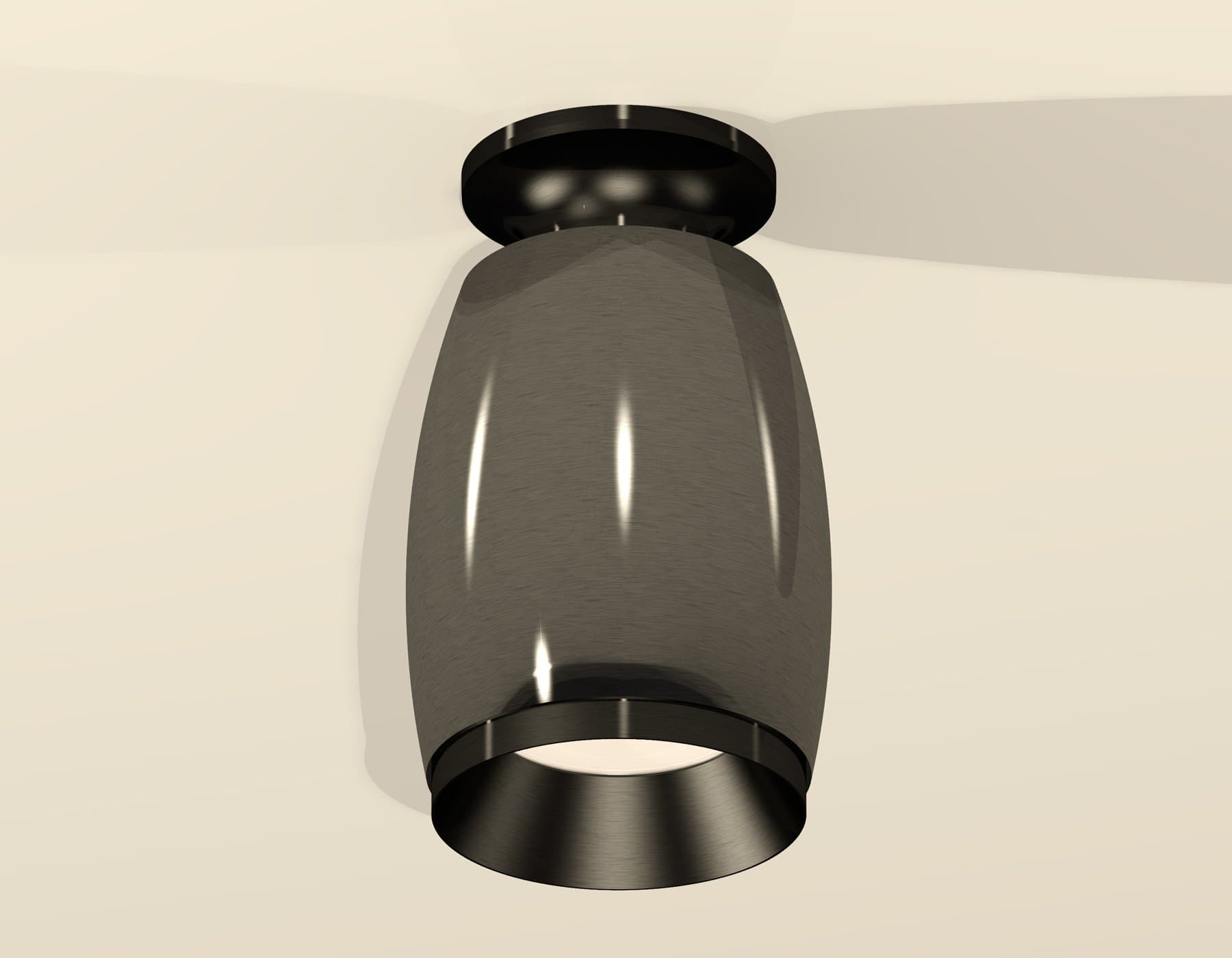 Ambrella Комплект накладного светильника XS1123042 DCH/PBK черный хром/черный полированный MR16 GU5.3 (N6902, C1123, N7031) — миниатюра 2