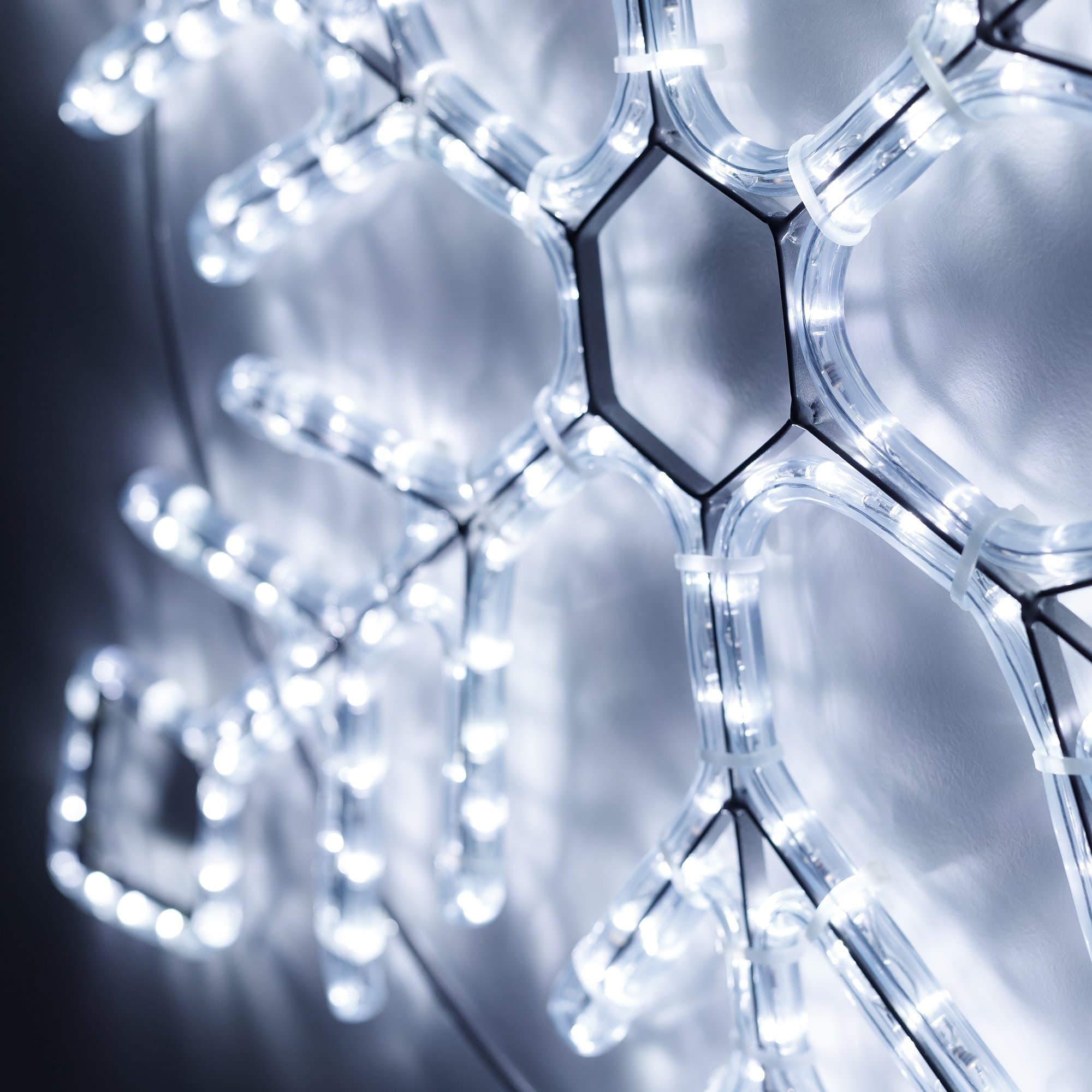 Arlight Фигура ARD-SNOWFLAKE-M9-900x900-360LED White (230V, 22W) (Ardecoled, IP65) 034256 — миниатюра 2