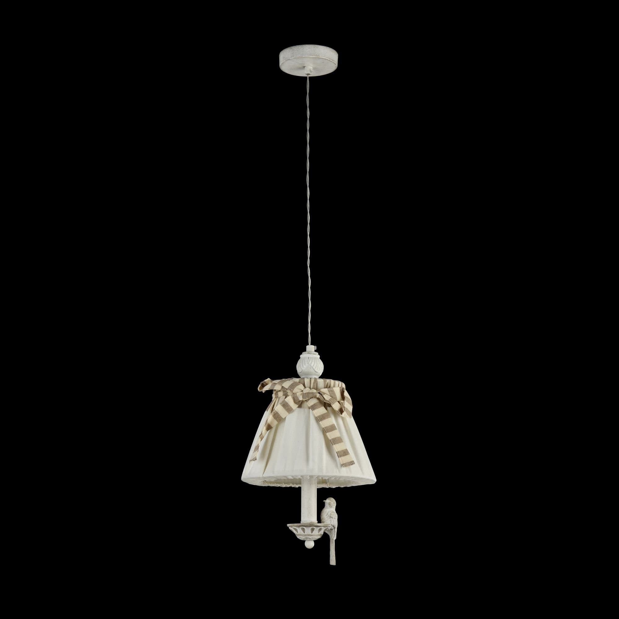 Maytoni Elegant Bird Белый Антик Подвес 1xE14 40W ARM013-PL-01-W — миниатюра 9