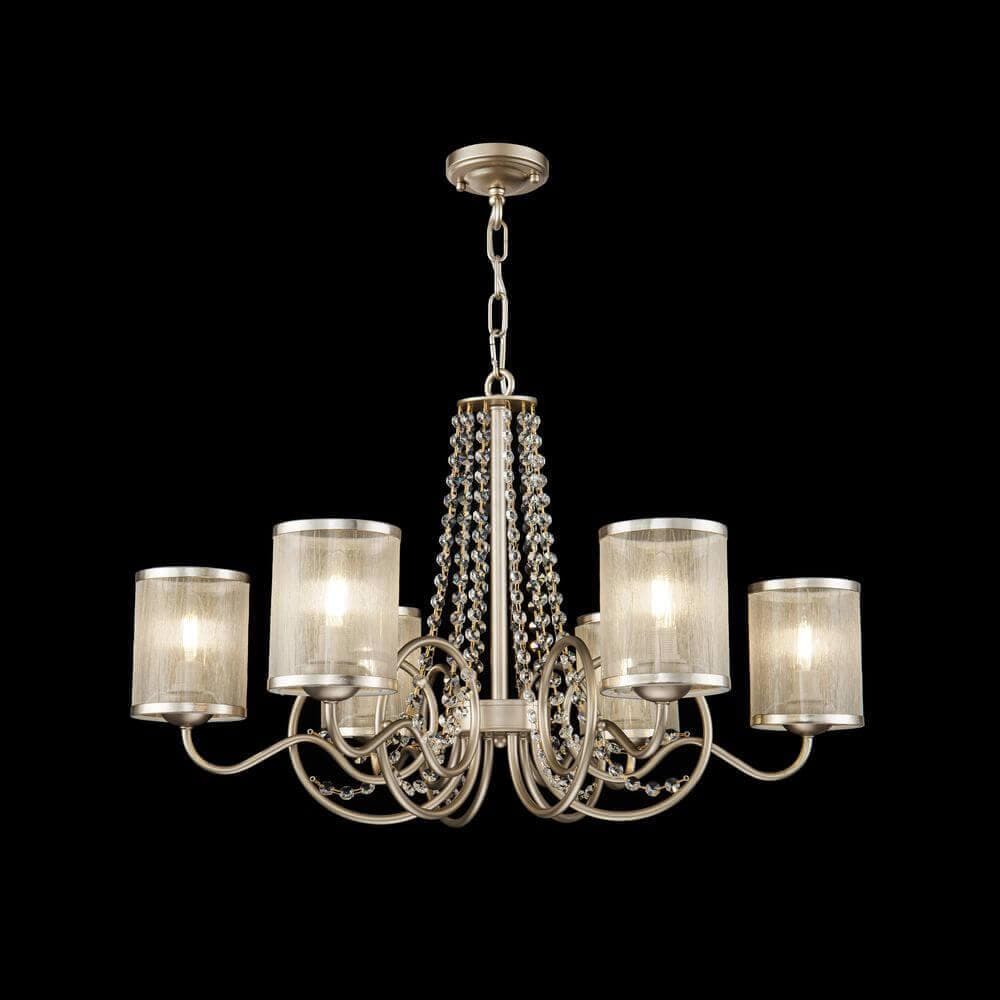 Freya Classic Bonadonna Матовое Золото Люстра E14 40W FR2036PL-06G — миниатюра 3