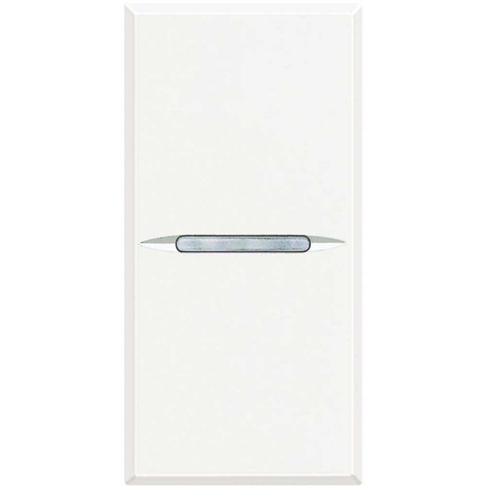 BT Axolute White Axial Выключатель кнопочный (NO контакт) 16 А 1 мод HD4005