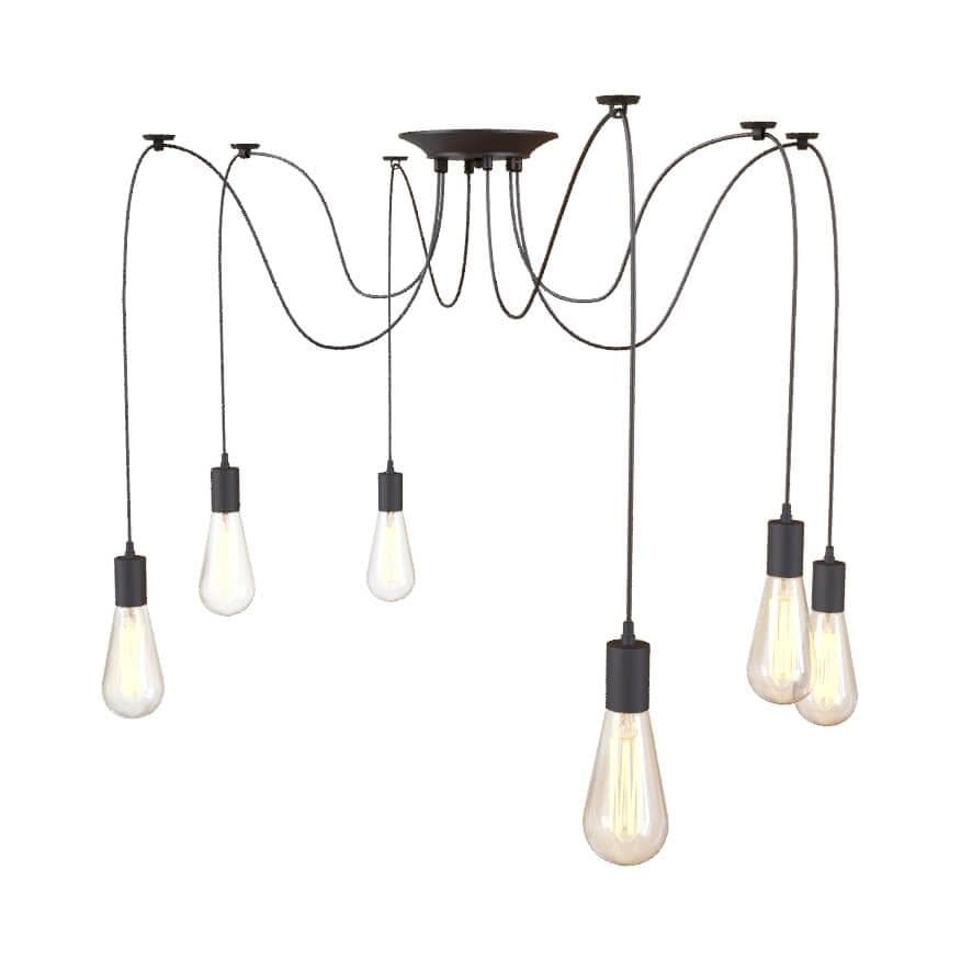 LOFT IT LOFT1162/6 Люстра подвесная 6xE27 max 40W LOFT1162/6, шт — миниатюра 2