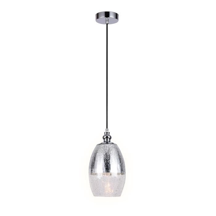 Ambrella Подвесной светильник со сменной лампой TR3622 CH/CL хром/прозрачный E27 max 40W D150*1050 — миниатюра 1