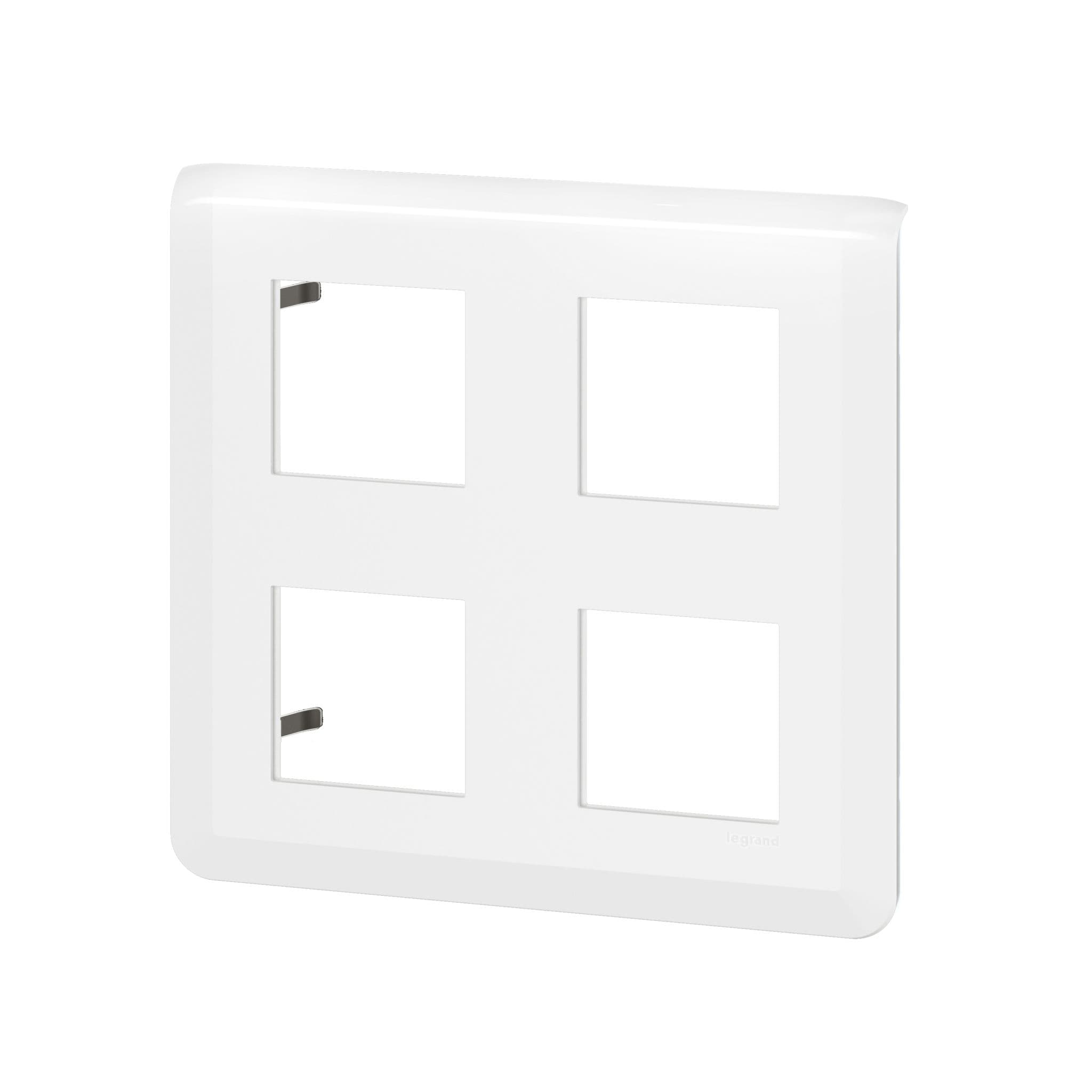 Legrand Mosaiс Рамка - Программа Mosaic - 2x2x2 модуля - белая 078838L — миниатюра 2