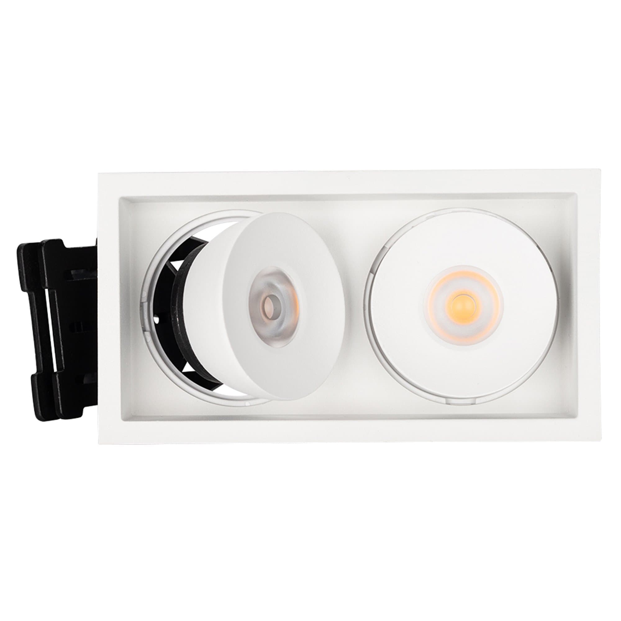 Arlight Светильник CL-SIMPLE-S148x80-2x9W Warm3000 (WH, 45 deg) (IP20 Металл, 3 года) 026876 — миниатюра 2