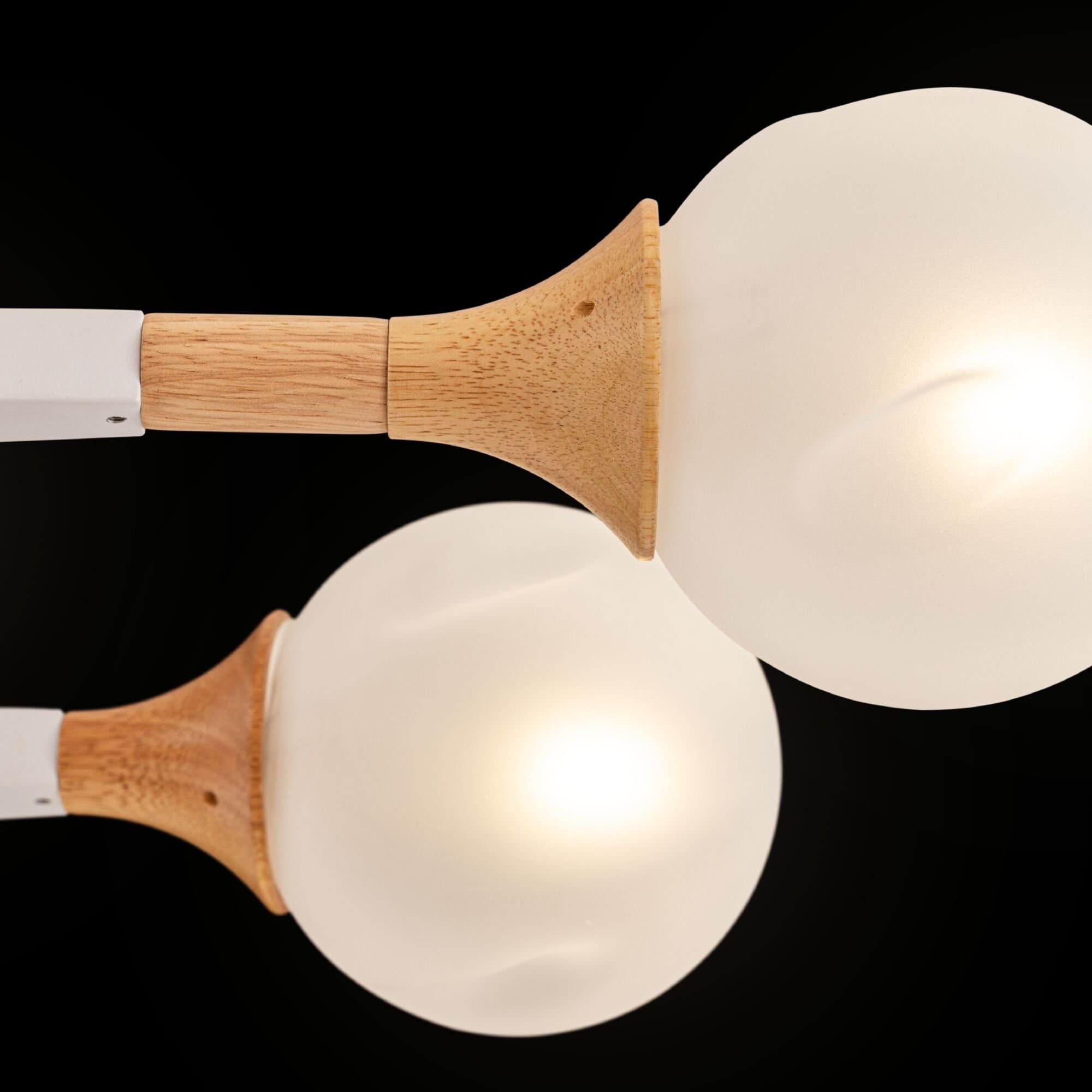 Freya Modern Amy Белый Потолочный светильник FR5105CL-08W — миниатюра 6