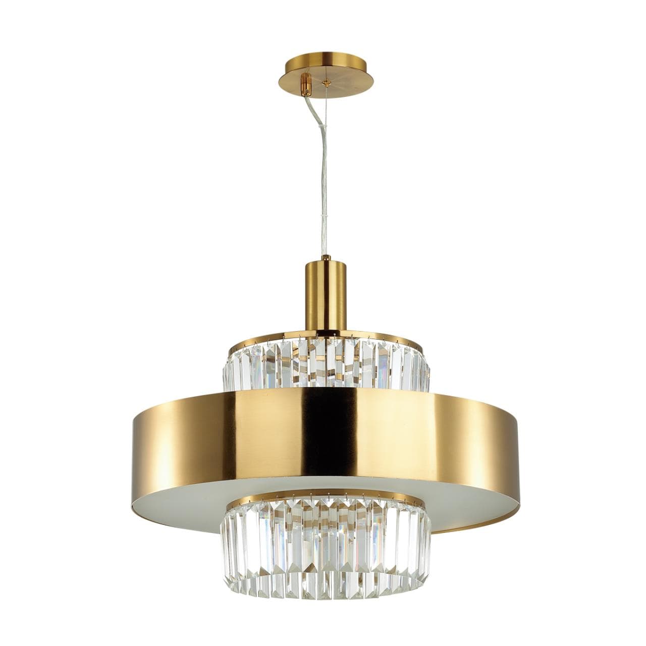 Odeon Light 4840/6 HALL ODL21 331 золото/металл/стекло/хрусталь Люстра E14 6*40W LEPART — миниатюра 1