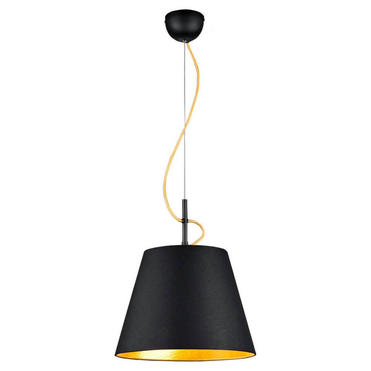 Lussole LOFT Металл Черный /  Ткань Подвес E27 60W LSP-8053 — миниатюра 1
