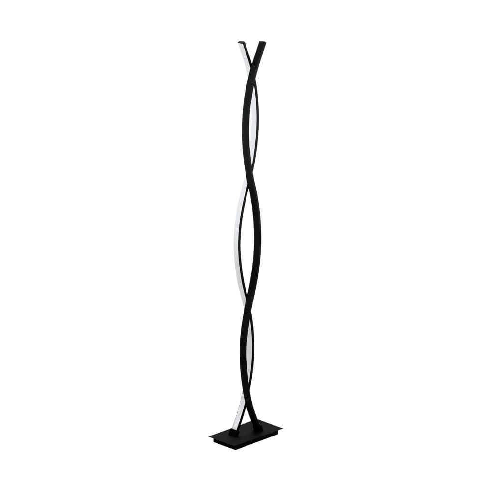 Eglo 99319 Светод. настольная лампа LASANA 3, 32W (LED), L250, B130, H1420, осн.230х150, сталь, алюм., че