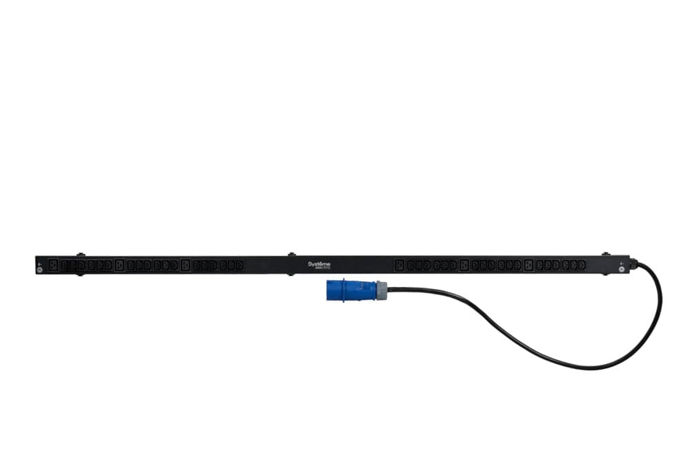 Systeme Electric БРП Uniprom, базовый, 0U, 240В, 1Ф, 16A, 36xC13 6xC19, 3м кабель, IEC309