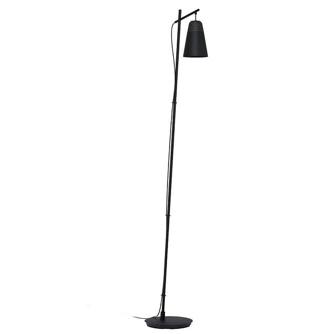 Eglo 99547 Торшер CANTERRAS, 1x40W, E27, L430, B150, H1785, основание: Ø300, сталь, черный/серый/белый/терраццо