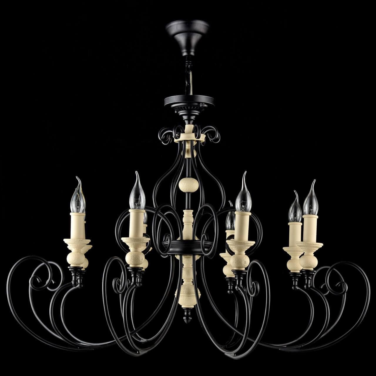 Maytoni House Karina Черный Люстра 8xE14 60W H631-PL-08-B — миниатюра 10