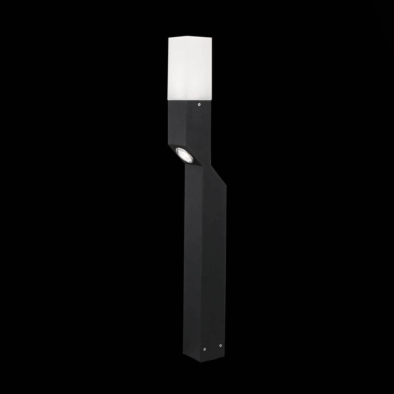 ST LUCE SL100.405.02 Светильник уличный наземный Черный/Белый LED 2*5W — миниатюра 2