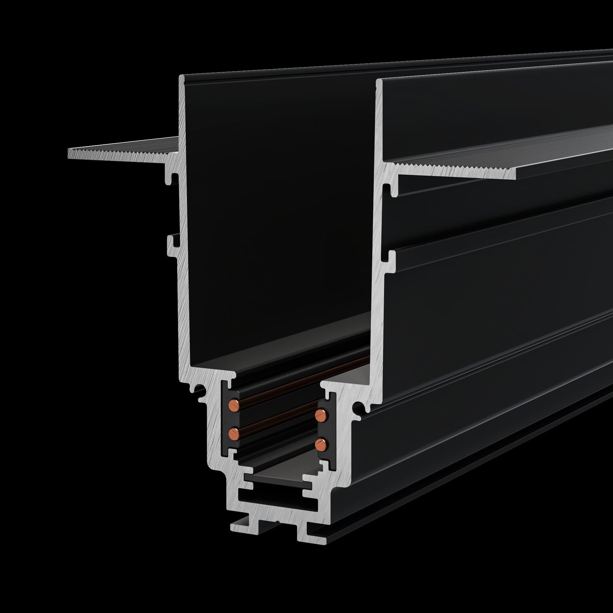 Maytoni Magnetic track system Busbar trunkings Черный Аксессуар для трекового светильника TRX004-222B — миниатюра 8