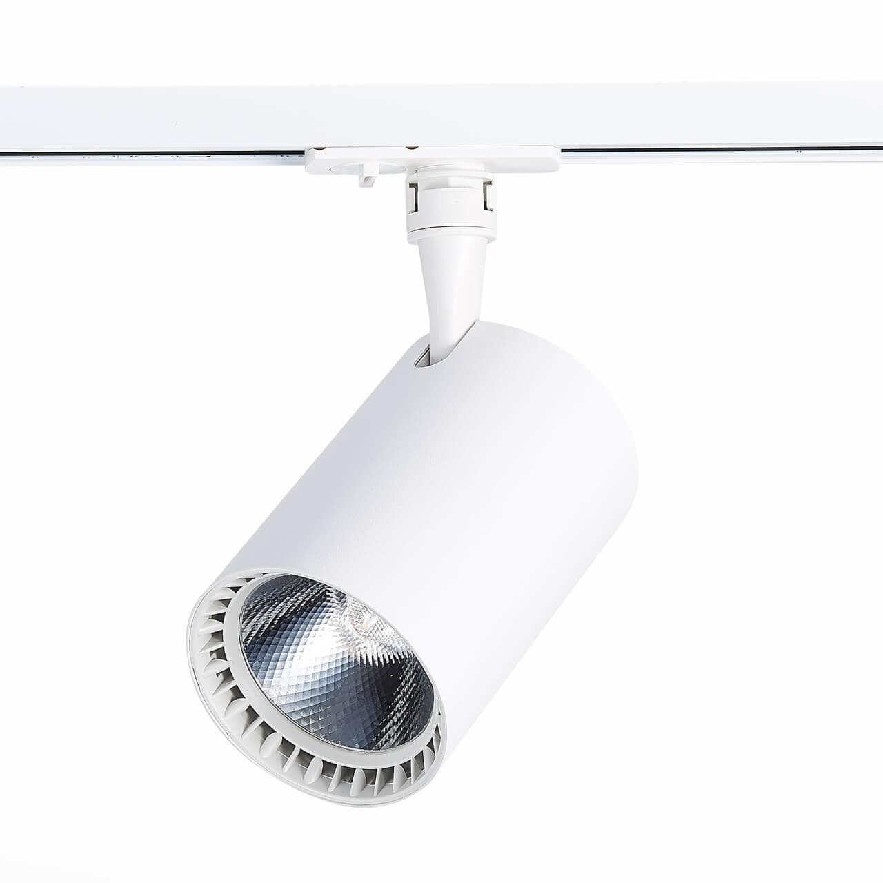 ST Luce ST351.536.30.24 Трековый светодиодный светильник Мат. белый LED 1*30W 3000K 2 700Lm Ra≥80 24° IP20 L139xW89xH194 100-240V — миниатюра 1