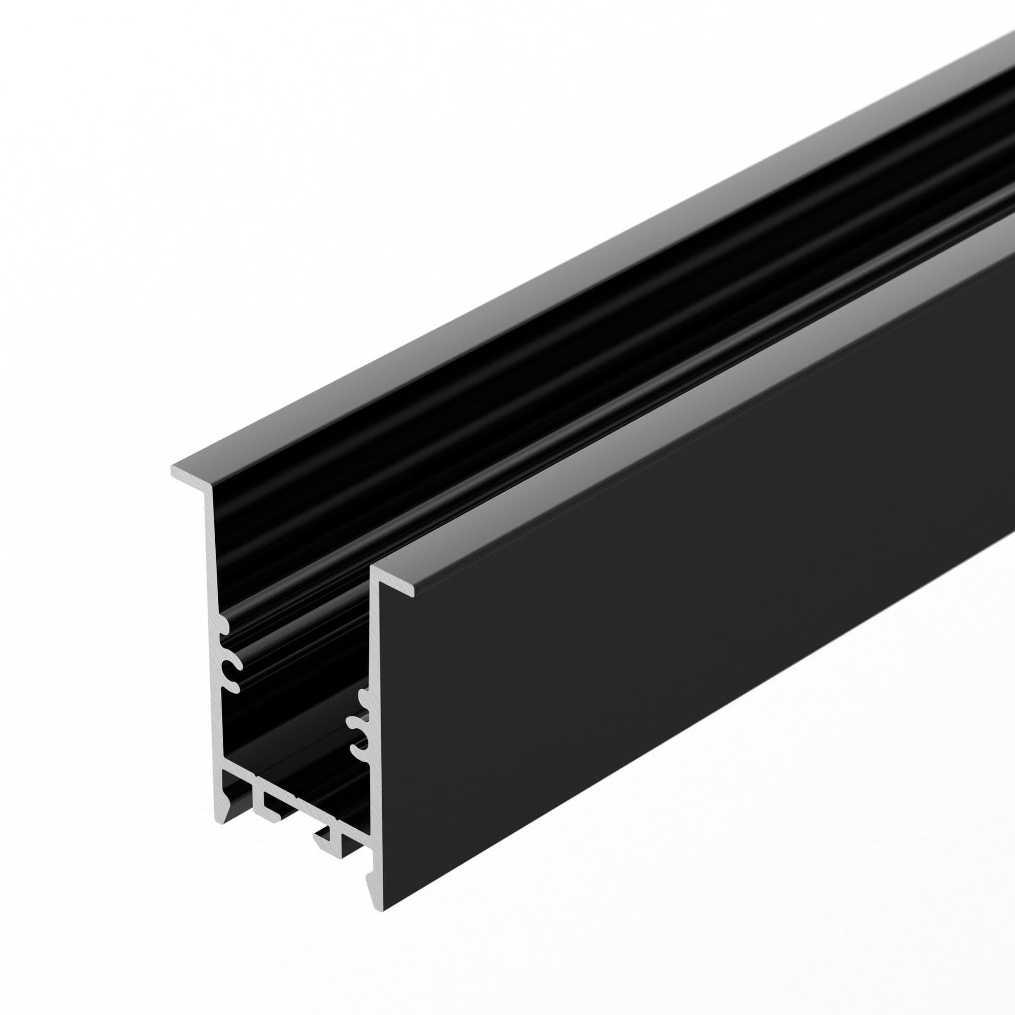 Arlight Профиль SL-COMFORT-3542-F-2000 ANOD BLACK (Алюминий) 031765 — миниатюра 2