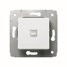 Legrand DIY Cariva Бел Переключатель 1-клавишный с подсветкой 695933 — миниатюра 2