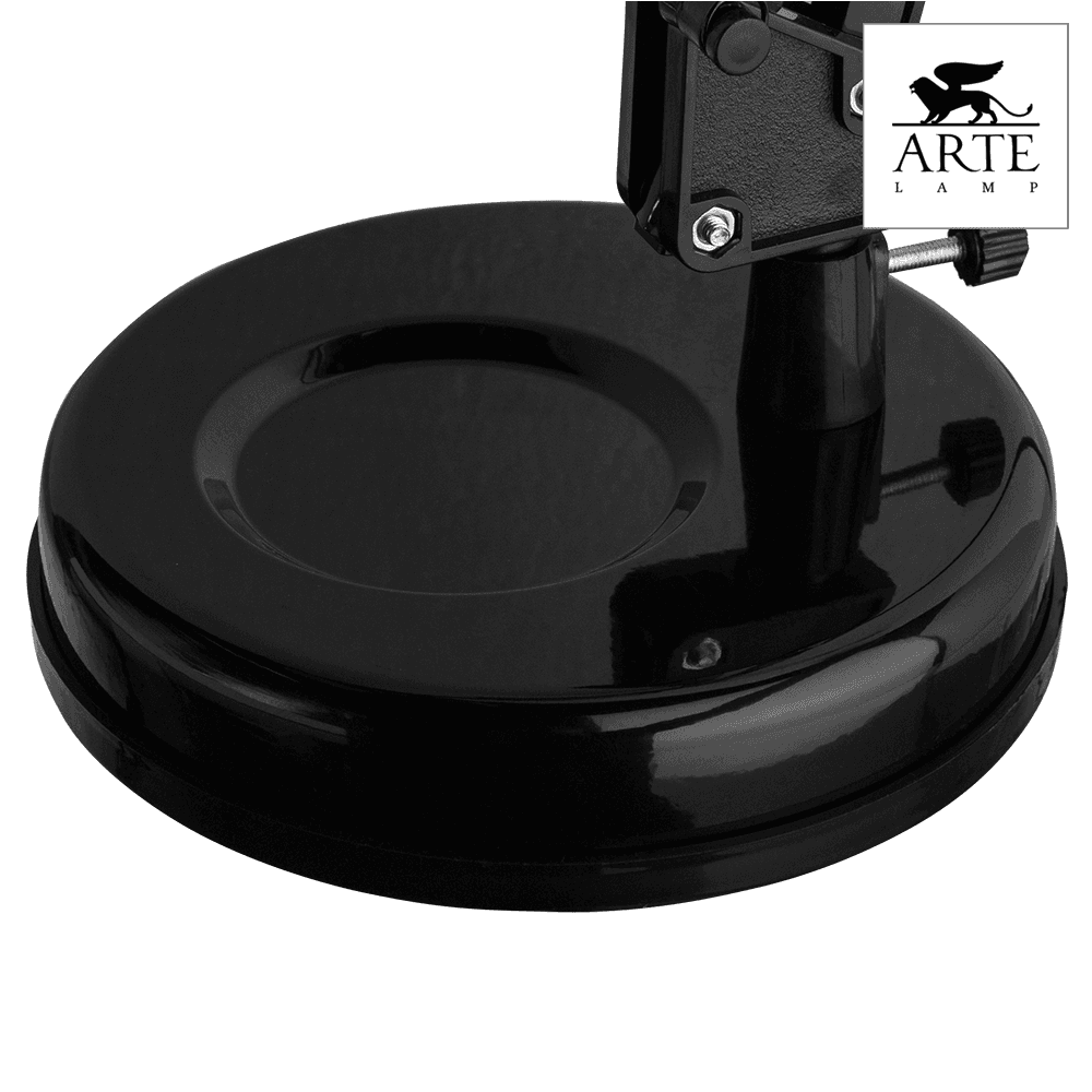 Arte Lamp Junior Черная Лампа настольная офисная 40W E27 A1330LT-1BK — миниатюра 3
