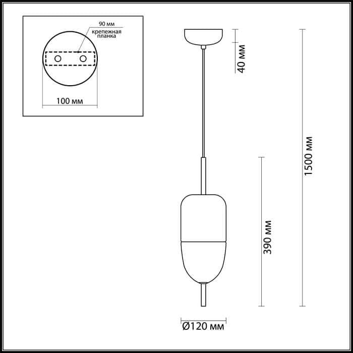 Odeon Light 4620/12L ODL19 043 золото/прозрачный Подвес LED 12W DUNE — миниатюра 2