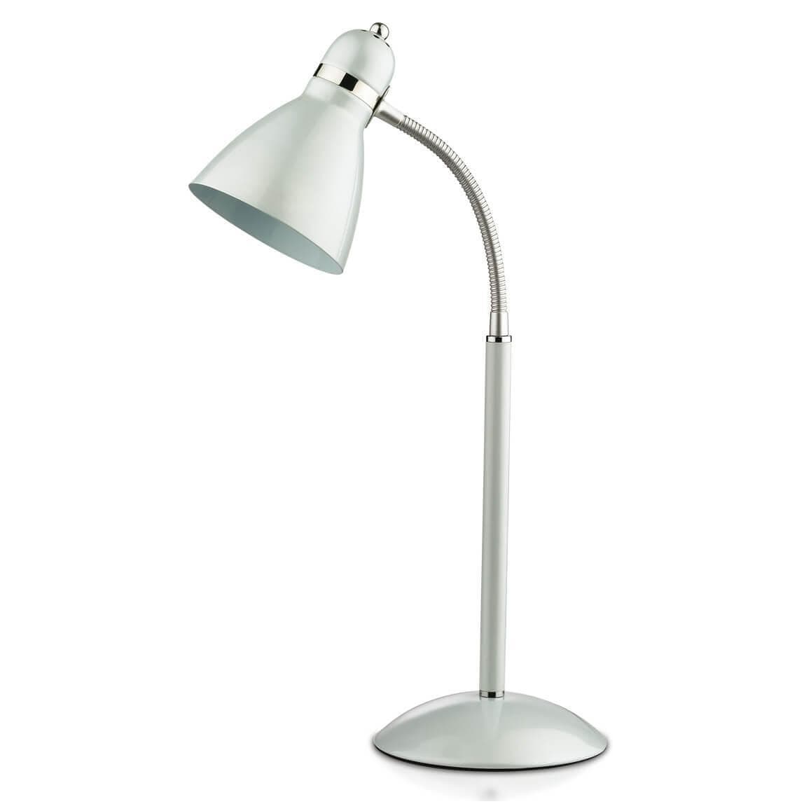Odeon Light 2411/1T ODL13 832 белый металлик Н/лампа  E27 60W 220V MANSY — миниатюра 1