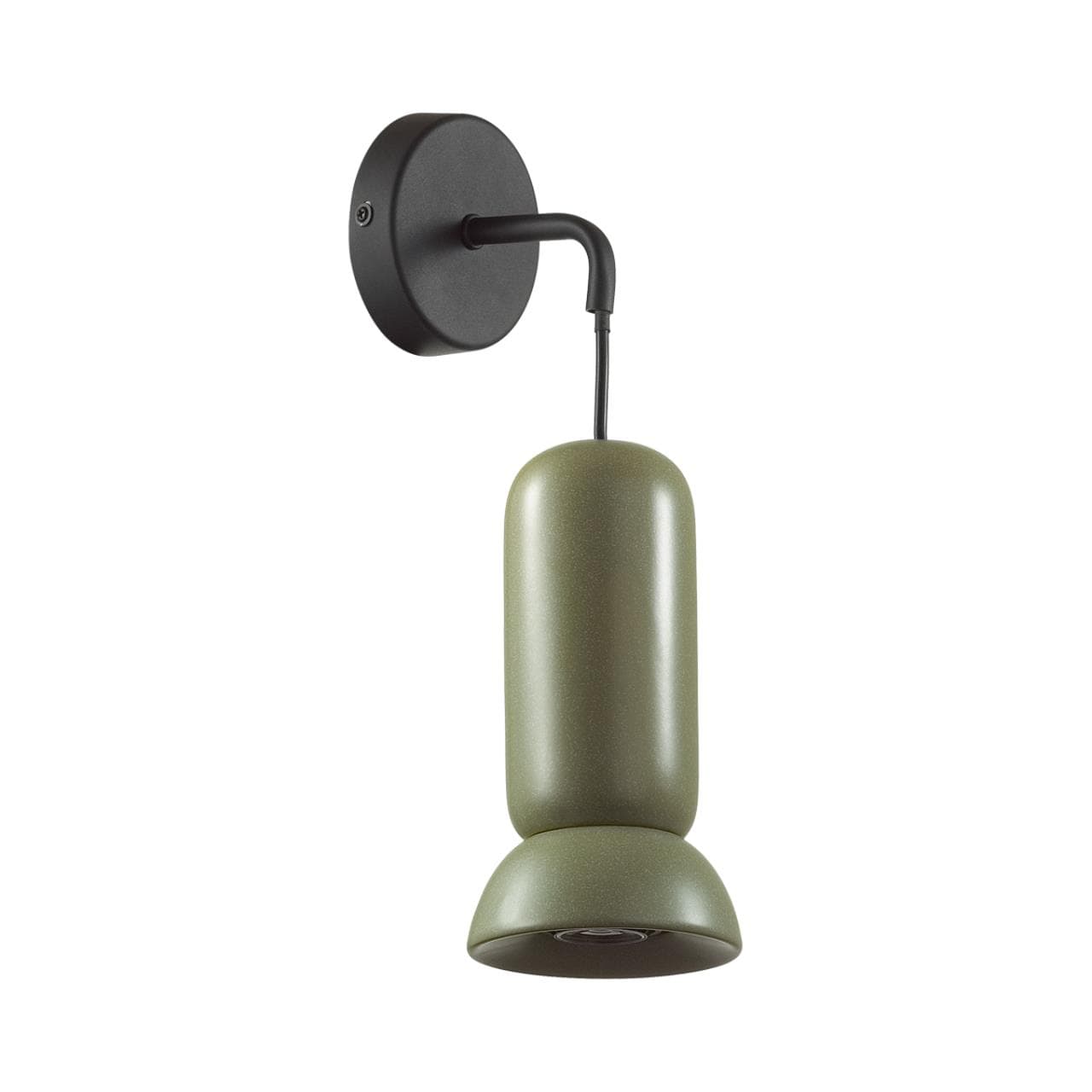 Odeon Light 5054/1WB PENDANT ODL24 315 черный/зеленый/металл/керамика Бра GU10 LED 4W KERAMA
