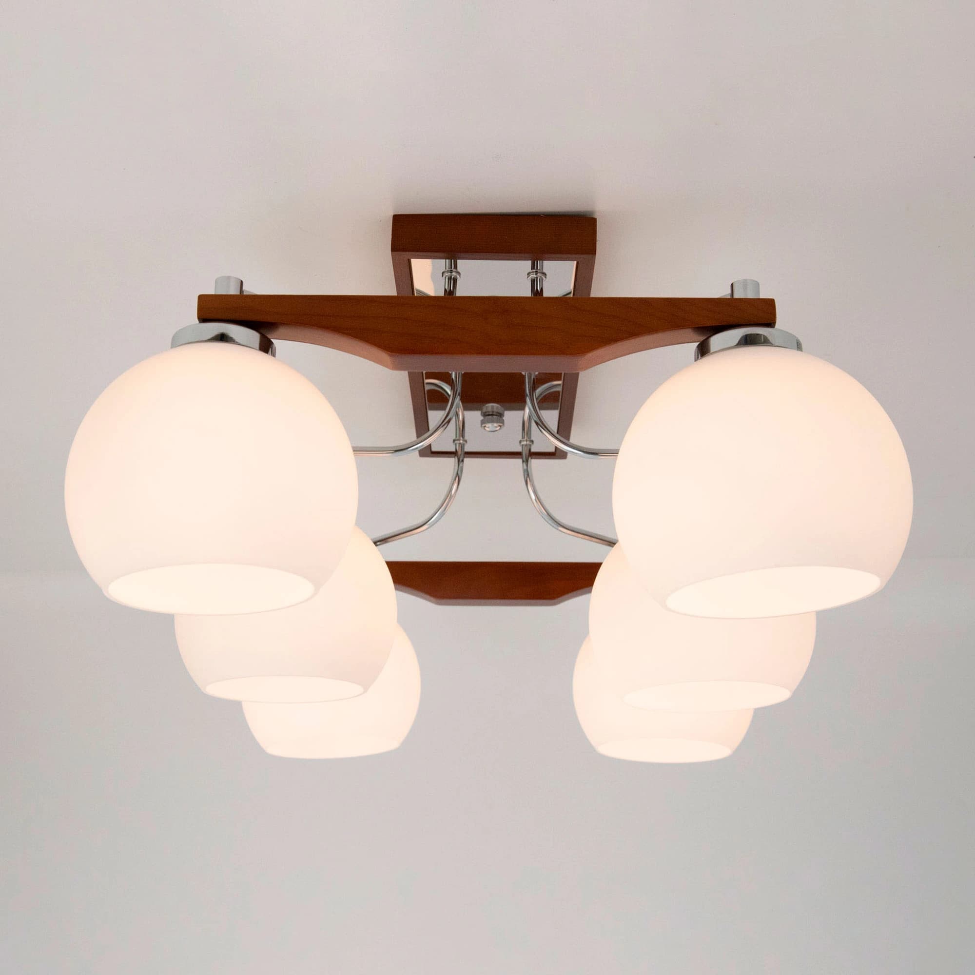 Citilux CL164361 Ариста Тем.Орех Светильник Люстра — миниатюра 10