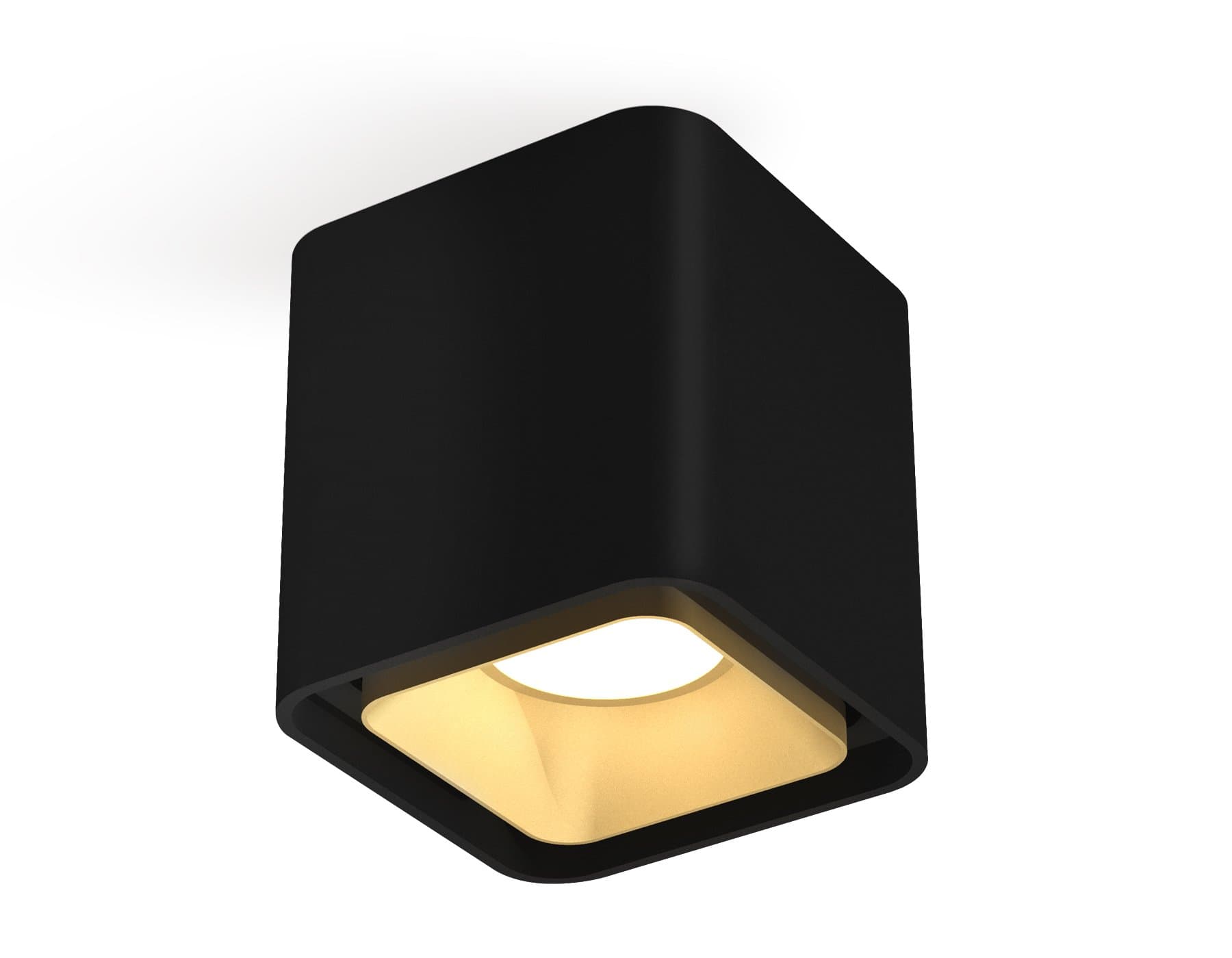 Ambrella Комплект накладного светильника XS7841004 SBK/SGD черный песок/золото песок MR16 GU5.3 (C7841, N7704)