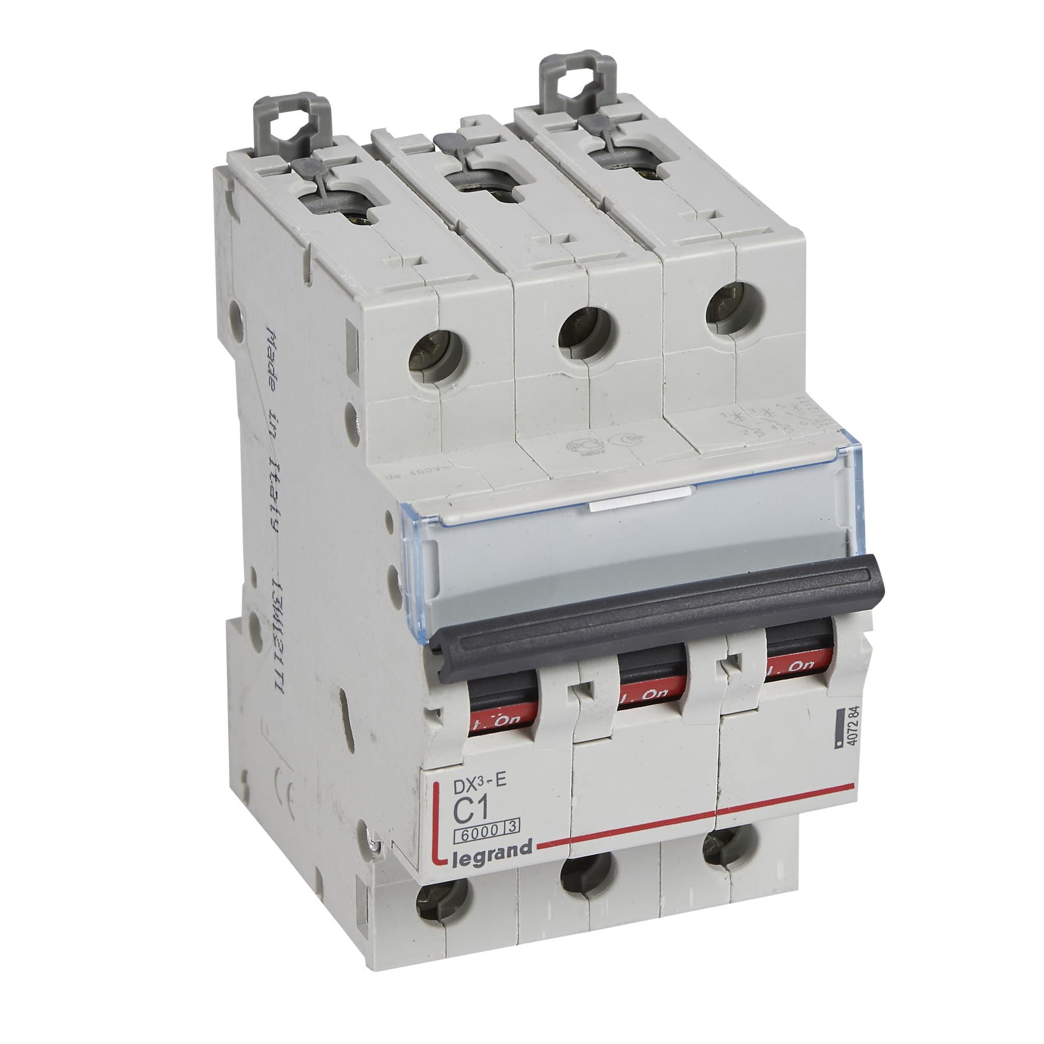 Legrand DX3-E Автоматический выключатель 3P 1А (С) 6000/6kA 407284 — миниатюра 1
