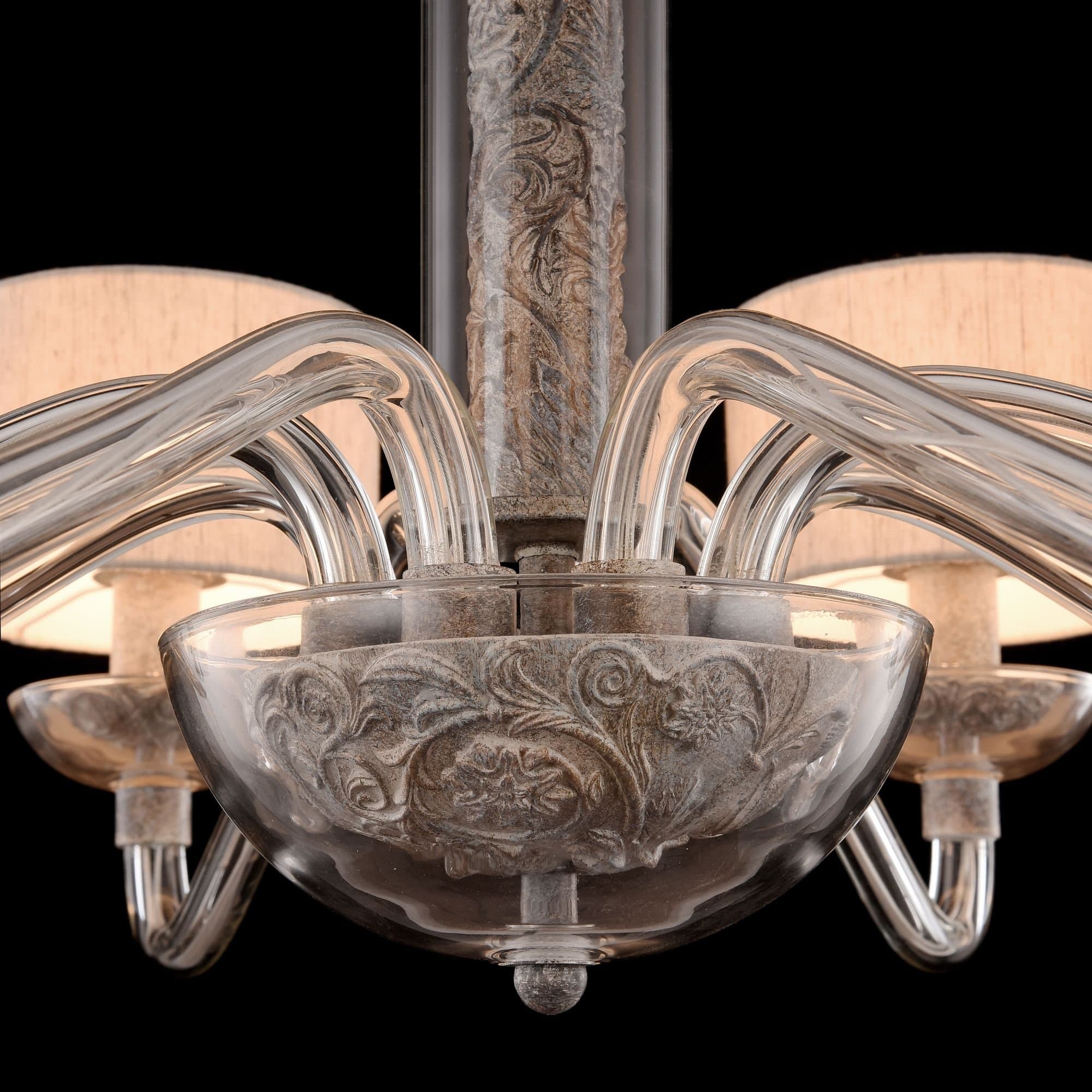 Maytoni Elegant Maryland Серый Люстра 8xE14 40W ARM526PL-08GR — миниатюра 7