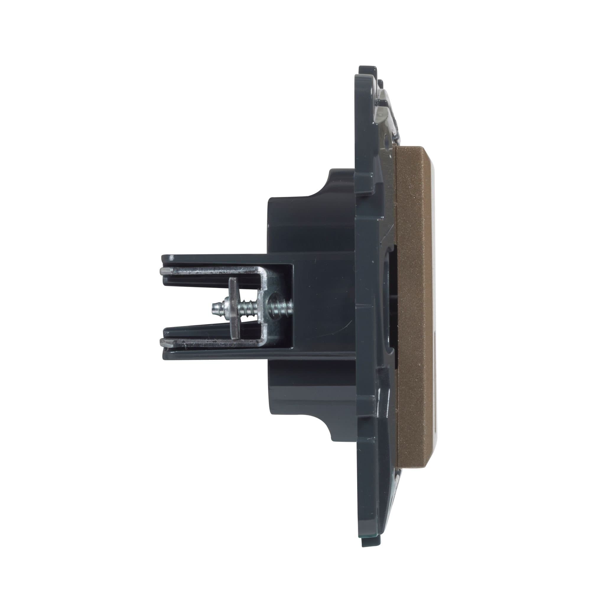 Legrand STRUCTURA Розетка RJ11 ШАМПАНЬ 764292 — миниатюра 2