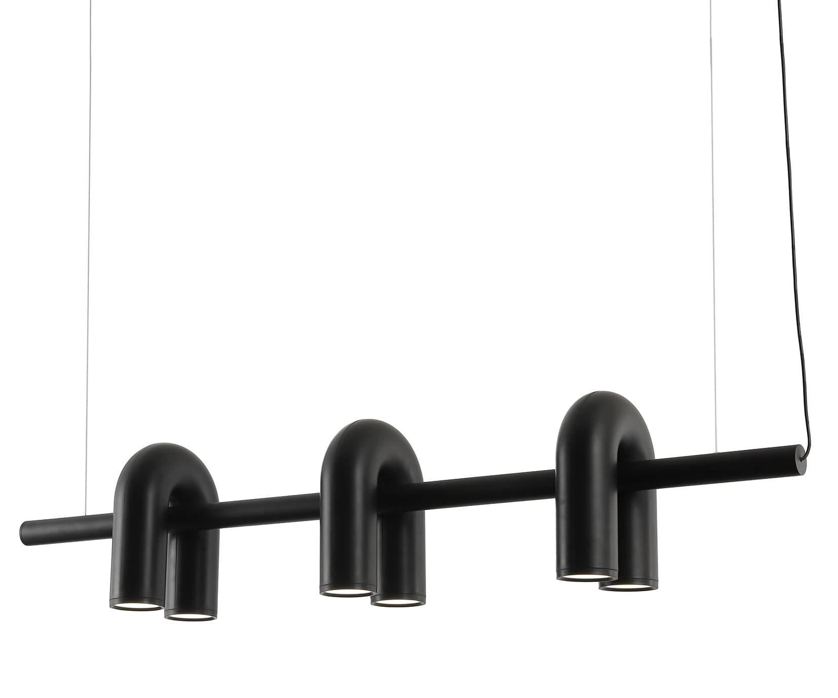 Kink Light 08465-3A,19 Подвес Канти черный w100*20 h150 Led 36W (3000-6000K)