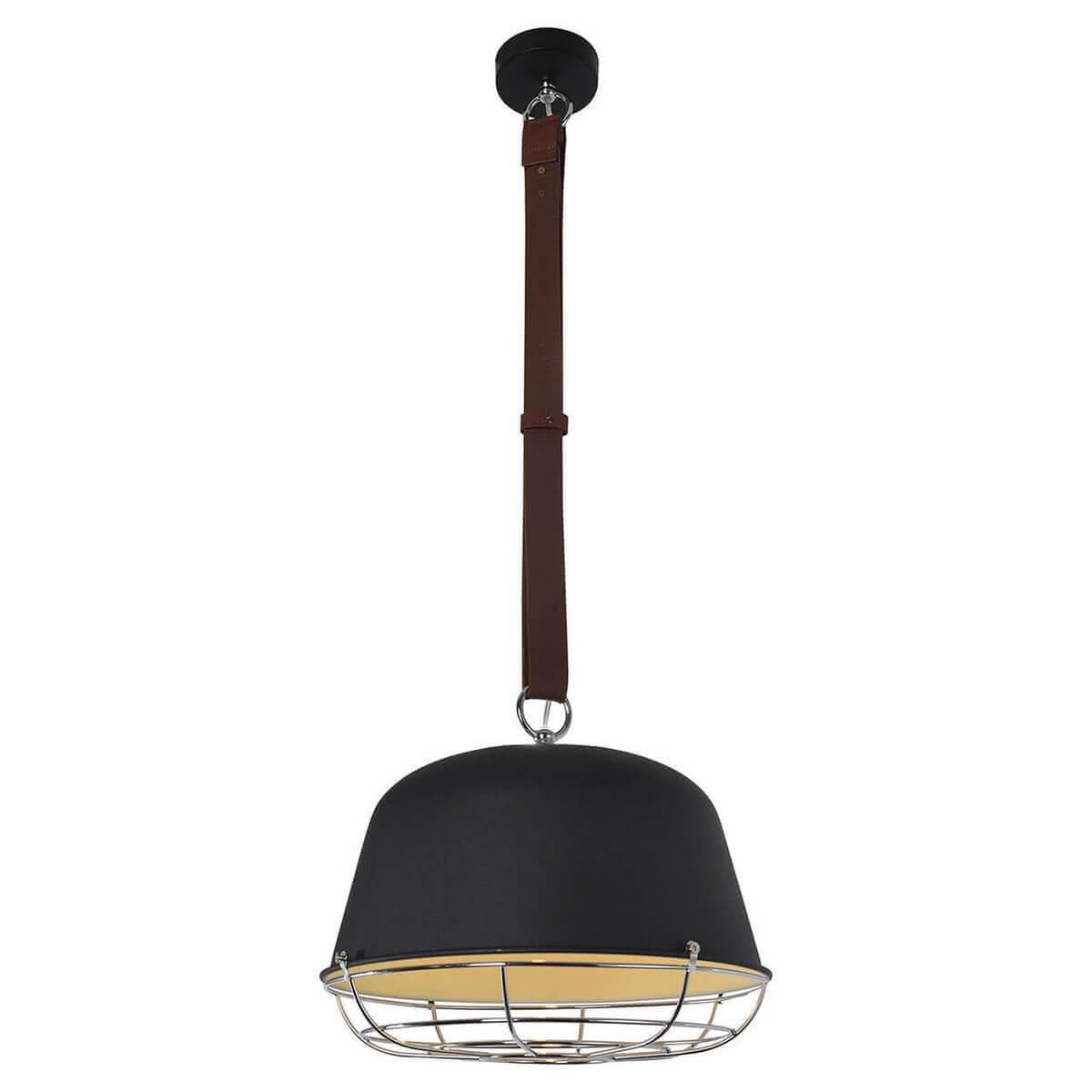 Lussole LOFT Металл Хром / черный Металл Подвес E27 40W LSP-8044 — миниатюра 1