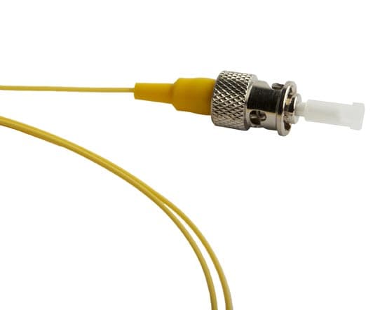 Hyperline FPT-B9-9-ST/UR-1M-LSZH-YL Пигтейл волоконно-оптический SM 9/125 (OS2), ST/UPC, 1 м, LSZH 27874