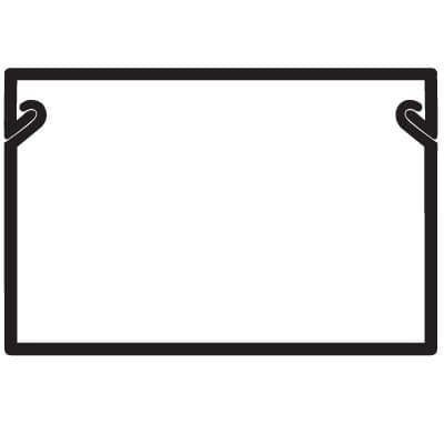 DKC In-Liner Миниканал TMC 25/1x17 W0 (1шт=2м)