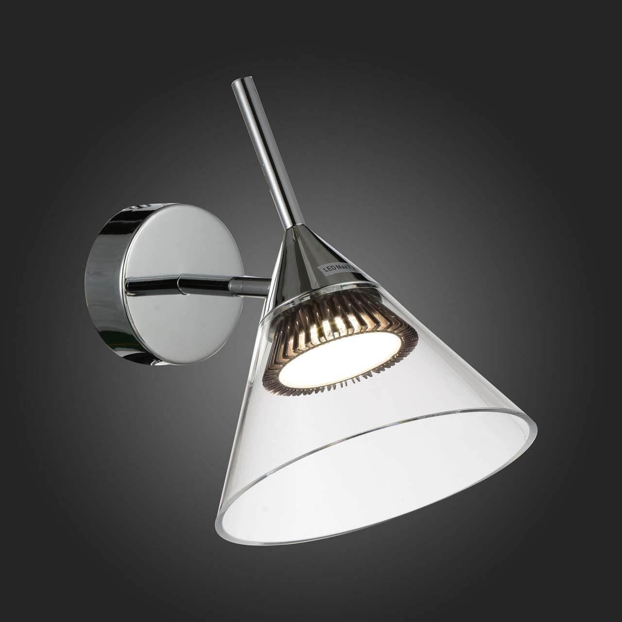 ST LUCE SL930.101.01 Бра  Хром/Прозрачный LED 1*7W — миниатюра 2