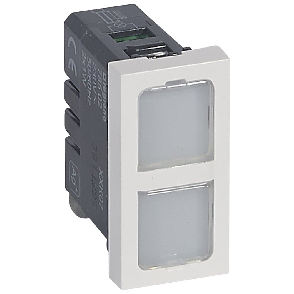 Legrand Mosaic Лампа индикаторная 2-я 220 В 078502 — миниатюра 1