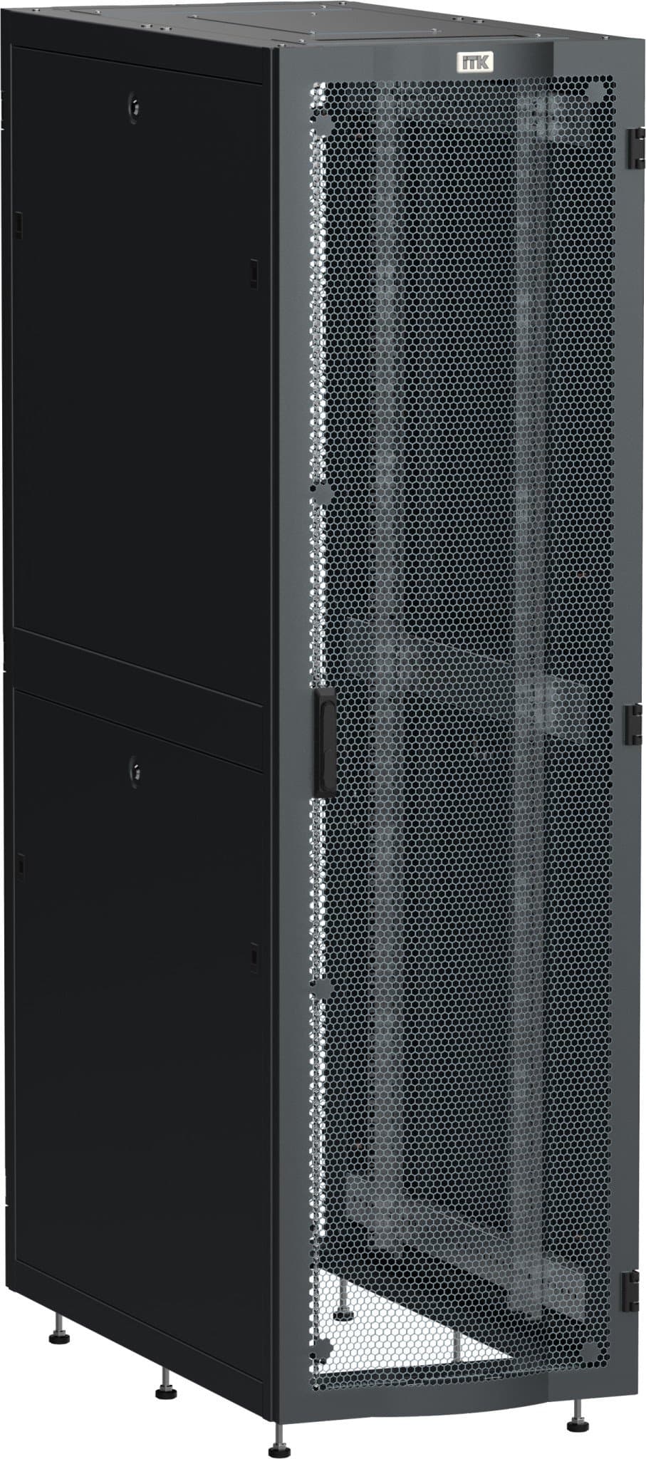 IEK ITK LINEA S Шкаф серв. 19" 33U 600х1200мм перф. дв. черный LS05-33U62-2PP
