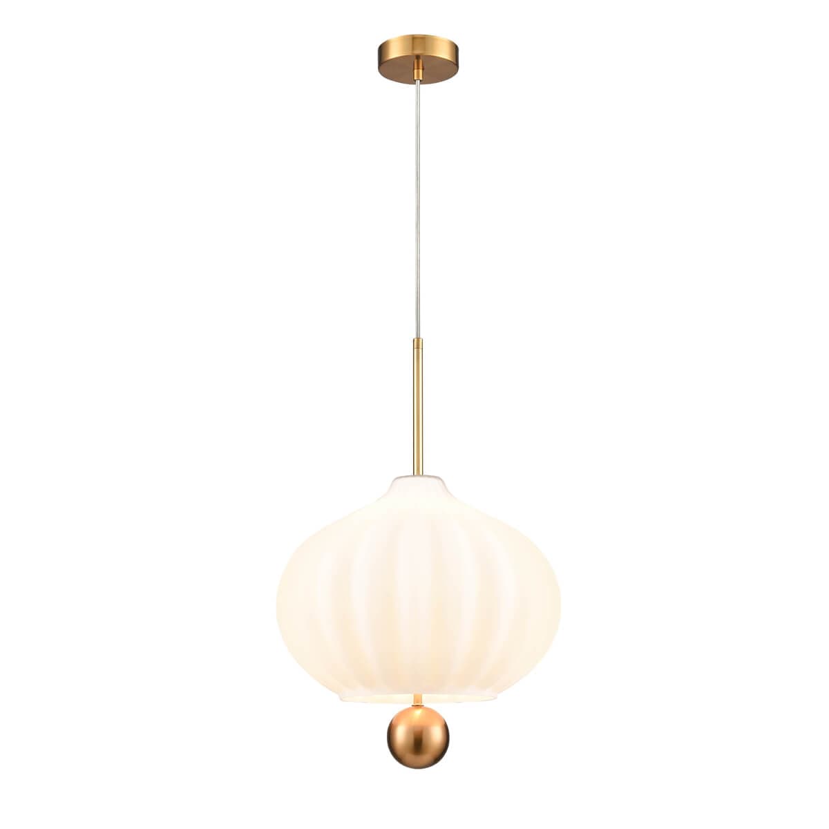 Vele Luce Bianco  Светильник подвесной Modern D320*H465/1500 золото | gold металл | metal VL5714P41