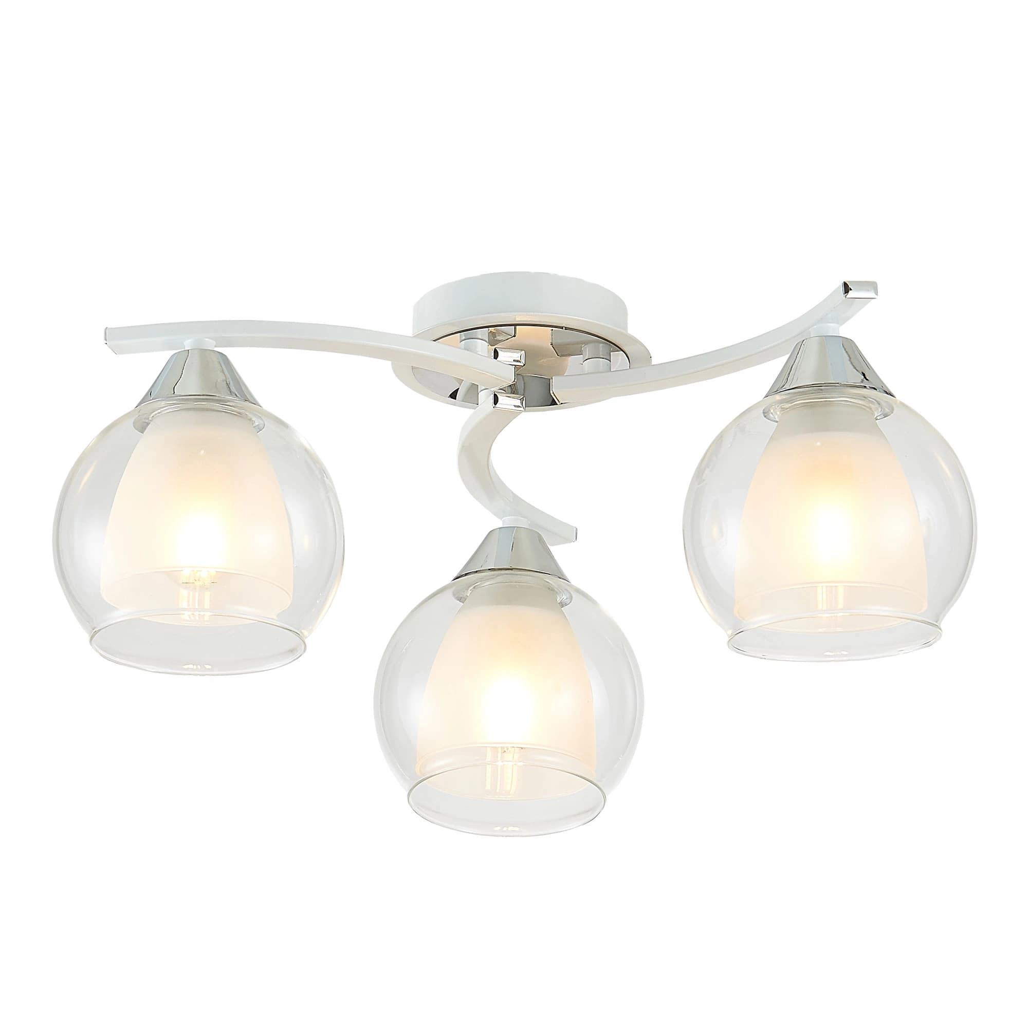 Citilux CL152130 Кристи Белый+Хром Люстра