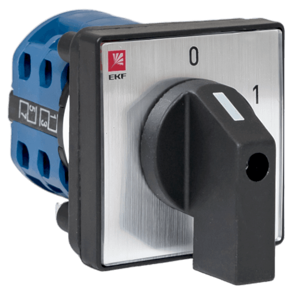EKF Переключатель кулачковый ПК-1-121 25А 1P «0-1-2-3» IP65