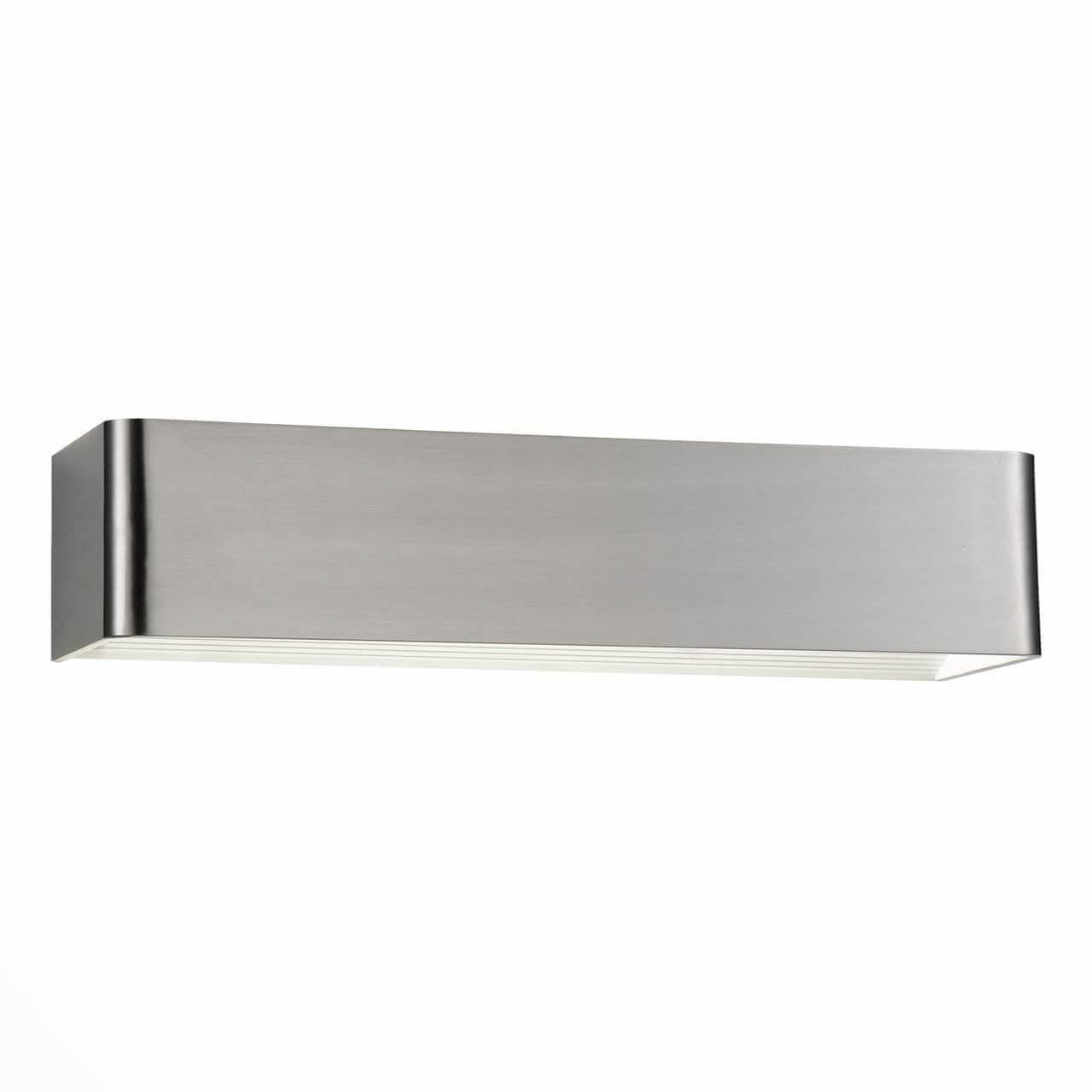 ST LUCE SL592.701.01 Светильник настенный  Матовый Никель,Белый/Матовый Никель,Белый LED 1*12W