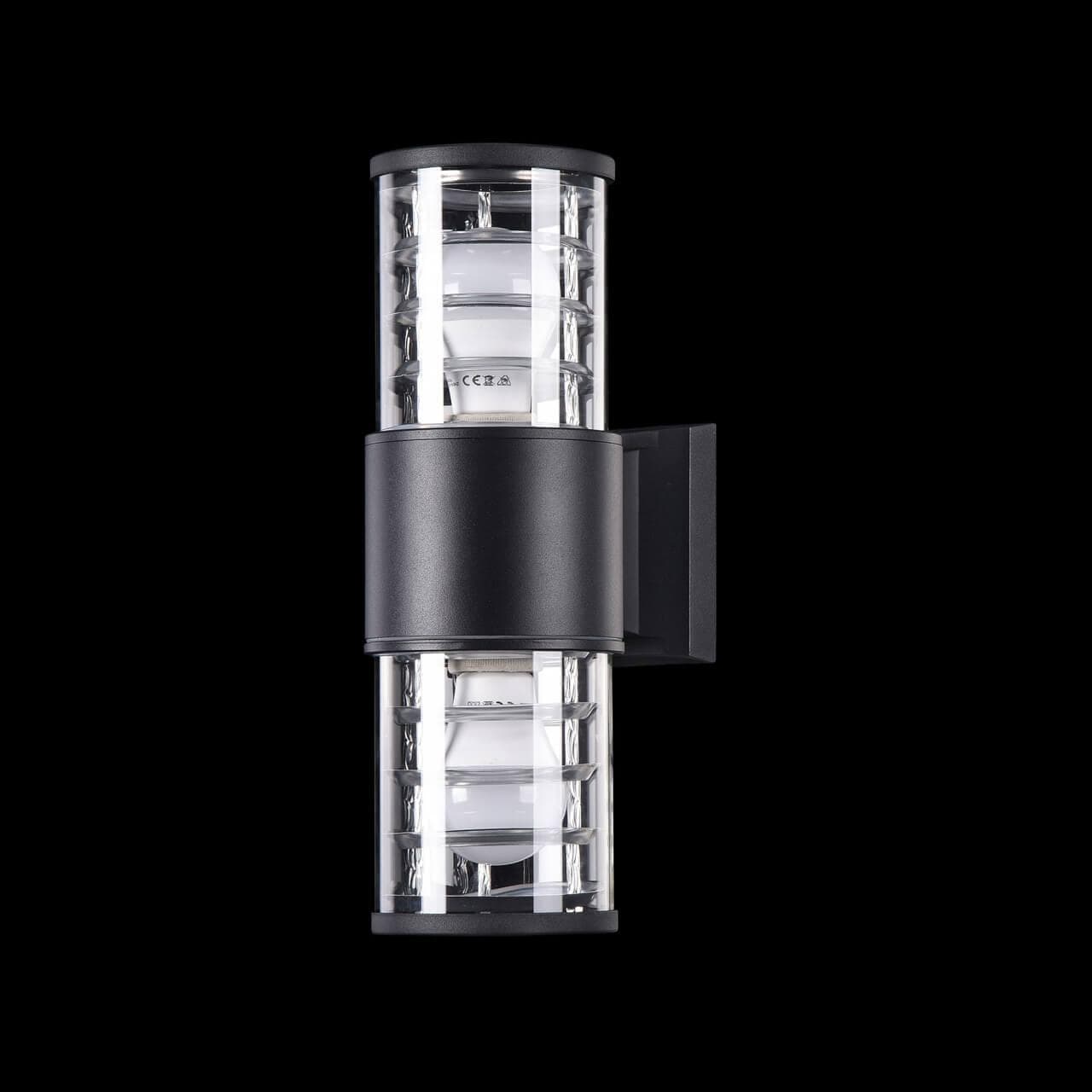 Maytoni Outdoor Bronx Черный Бра 2xE27 60W O576WL-02B — миниатюра 10