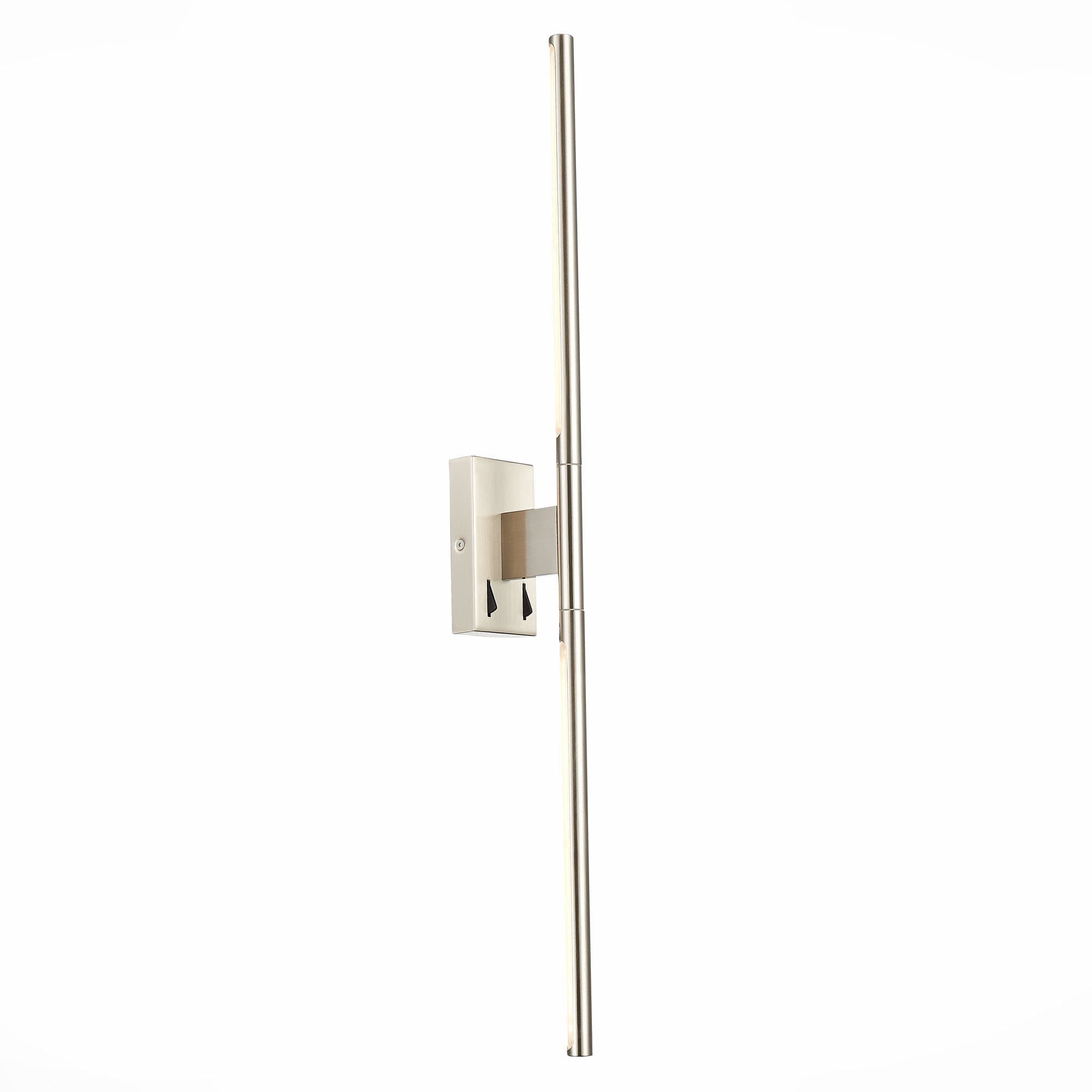 ST LUCE  SL1580.101.01 Светильник настенный Никель/Белый LED 1*12W 3200K