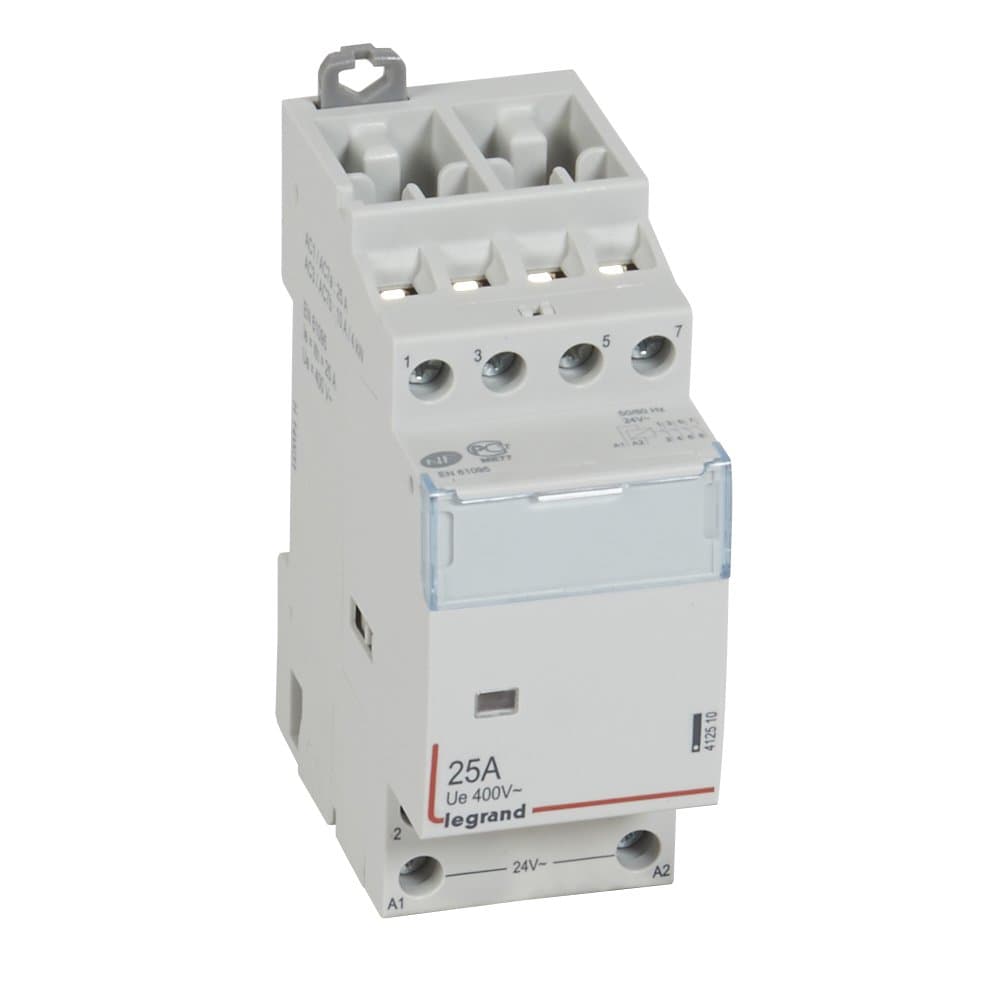 Legrand CX3 Контактор 24V 4НО 25А 412510 — миниатюра 1
