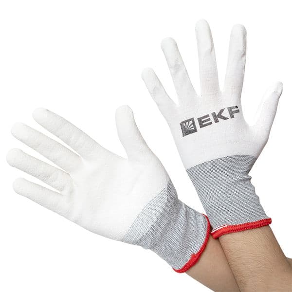 EKF Перчатки рабочие PROFI Touch для чистовых работ (15 класс, 7 размер) EXPERT — миниатюра 6